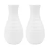 tall white ceramic vase