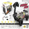 Carro Elétrico/RC Enoze 1/18 Rc 60Km/H Controle Remoto de Alta Velocidade 2.4G 2440 Motor Sem Escova Escovado 380 Para 118 Trucky Offroad Rtr Raci Dho7A