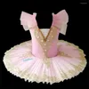 Stage Wear White Swan Lake Professional Ballet Tutu Girl Blue Pink Platter Pancake Tulle Princess Ballerina Dress Dance Costume