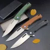 NOUVEAU couteau de poche pliant haute dureté EDC outil camping survie couteaux de chasse G10 lames de coupe tranchantes couteaux d'extérieur multifonctions