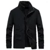 Giacche da uomo Uomo Nice Winter Fleece Jacket Parka Coat Spring Casual Tactical Army Outwear Thick Warm Bomber Military M-4XL