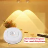 Battery Powered Touch LED Cabinet Lights Stick On Wall Sunset Lamp for Kitchen Bedroom Closet Cupboard Night Light Hot sales