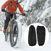 Motosiklet Sıcak Diz Pedleri Fermuar Bacak Isıtıcıları Diz Sargı Termal Taytlar MTB Binicilik Kış Kayak Erkek ve Kadınları