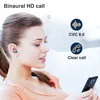 Mobiltelefonörlurar F9 Trådlösa hörlurar TWS Bluetooth -hörlurar 5.1 9D Stereo Sports trådlösa Earbuds Buller Reduction Game Power Bank Headset 230419