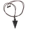 Reiki – collier en pierres naturelles pour femmes, pendentif en cristal de guérison pointu en pointe de flèche, bijoux Hip Hop à la mode, cadeau de noël