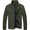Herrenjacken Causal Spring Jacket Men Schnelltrocknend Wasserdicht Solid Slim Fit Bomber Fashion Zip Pocket Coat Plus Size M-5XL Male Fall