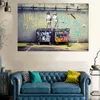 Pop Street Art Graffiti Life is Short Chill the Duck out Two Nude Kid Poster Print Canvas Painting Wall Picute for Cuadros Decor