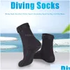 Yüzgeç eldivenleri yüzgeç eldivenleri 1 çift dalış çorap neopren plaj erkekler için kadınlar kalın kış yüzme sıcak kaymaz m sörf şnorkel 23 dhdjx