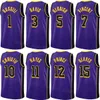 Print Basketball Men Youth Gabe Vincent Jersey 7 City Austin Reaves 15 LeBron James 23 Rui Hachimura 28 DAngelo Russell 1 Team For Sport Fans Statement Association