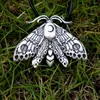 Chains SanLan Dead Head Moth Butterfly Necklace