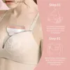 Breastpumps Anly Kiss Electric Breast Pump Silent Wearable Automatic Milker USB Rechargable Hands-Free Portable Milk Extractor Q231120