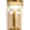 Table Lamps Europe Luxury Gold Crystal Light Lamparas Large Copper LED Wedding Lighting Abajur Living Room Foyer Floor