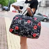 Duffel Bags Hoge capaciteit Travel Tote Bag Woman Weekend Overnachting Korte Excursie Kleding Cosmetische Duffer Organisator Bagage Zakbenodigdheden 230419