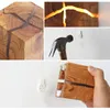 Wall Lamps Cube Creative Resin Solid Wood Handmade Corridor Bedside Night Light Hand-Made Bedroom Decor