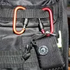 5 PCSCARABINERS PARACORD CARABINER 8CM Алюминиевый карабинер 5 Цветов Случайная внешняя спираль D Карабинеры Карабинг Скалисная оборудование Маунтин P230420