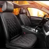 Capas de assento de carro 1x Auto Almofada aquecida elétrica Aquecimento Tapete quente Almofada de assento de carro Almofada de assento de carro de inverno Capas de assento aquecidas Universal 12V Q231120