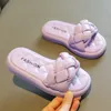 SLIPPER Summer Kids Girls Sandalen Sandalen Slides Girl Beach Sandalen Slippers voor binnen Outdoor 5 7 8 9 10 12 jaar 230419