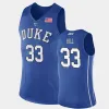 NCAA Basketball Duke Blue Devils College 33 Grant Hill Jersey 2022 Final Four Patch 32 Christian Laettner 24 Johnny Dawkins 4 JJ Redick 11 B