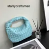 Top Botteg Venet Bag Jodie Tote Bag Mini Teen Intrecciato Designer Damen Woven Cloud Handtasche Unterarmleder Horn geknotet