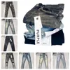 Designers lila jeans byxor designer jeans denim byxor mens jeans män svarta jeans av hög kvalitet rak retro streetwear casual denim byxor för män storlek 29-30