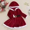 女の子のドレスjcmonidunキッズ幼児の赤ちゃんのクリスマスドレス長袖ホリデーパーティープリンセス冬の衣装