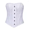 Women's Shapers Court Corset European And American Breasts Support Push Up Lace Breathable Shapewear Bridal Wedding Dress Inner Tights