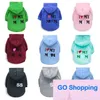 New Fashion Dog Clothes Designer Pet Hoodies Labrador Chihuahua Costume Autumn Winter For Medium Large Sweatshirt