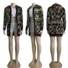 2024 Woolen Sweaters Women Casual Hooded Sweater Cardigan Coats Outerwear Free Ship