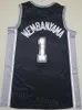 Team Basketball Victor Wembanyama Jersey 1 Man City gagné Keldon Johnson 3 Manu Ginobili 20 Tim Duncan 21 Association de broderie pour les fans de sport Excellente qualité