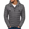 Mäns ner Zogaa Brand Man Winter Jacket Parka Mens Jackets and Coats Casual Thick Men Hooded Streetwear Coat Clothes 2023