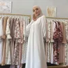Abiti taglie forti Eid Chiffon Abaya Dubai Turchia Islam Arabo Musulmano Lungo Hijab Elegante Abito modesto Robe Longue Per le donne Vestido Longo 231118