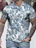 T-shirts pour hommes Poker Image Imprimer Hommes Respirant À Manches Courtes Modèles Occasionnels Été Style Lâche XS-8XL