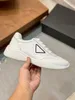 23S America's Cup Triangle Men Casual Shoes White Black Leather Sneaker Summer Pop Designer Shoe Rubber Sole Platform Trainers met doos EU38-45