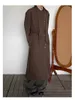 남자 트렌치 코트 OP0231 패션 재킷 2023 활주로 고급 유럽 디자인 파티 스타일 의류