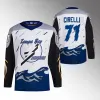 Tampa''Bay''Lightning''Nikita Kucherov 2023 Camiseta retro inversa Andrei Vasilevskiy Steven Stamkos Sergachev Brayden Anthony Cirelli Hedman