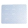 Tapis de salle de bain antidérapant, douche, sol d'automne, tapis rectangulaire en plastique, toilettes rondes creuses, imperméables