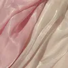 Tyg 3510M Breeze Shiny Satin Fabric Thin Lightweight Shimmer Organza Fabric Designer Tyg av mätaren White Pink Black Beige 230419