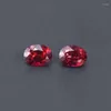 Pierres précieuses en vrac Oval Cut Lob Grown Ruby Stone Gros Oeuf Pigeon Sang Rouge Gemme Perle Haute Qualité Pour Diy Bijoux Fabrication Anneau