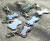 100pcslot Zinc Alloy Bone Pet Dog ID Tags Mixed colors Blank Pet Tags factory whole4256843