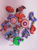 1PCS PVC Avenger Sharms Sharms Shoe Soistories Shoe Decoration Buckles Accesories Fit Fit Wristband/Croc Jibz