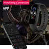 バンド5スマートブレスレットスマートウォッチスポーツフィットネストラッカーBluetooth Heart Rate SmartBand Waterfoof Smart Band for Android iOS