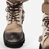 Mid Tube hommes décontracté Deby bottes en cuir véritable Mans botte en caoutchouc grande taille homme botte de créateur