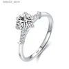 Bröllopsringar 2023 januari Colloction Silver Amethyst Finger Rings for Women Heart Shape Wedding Promise Ring Bridal Party Gift Q231120