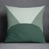 Cushion Decorative Pillow 45x45cm Green Leaf Series Gifts Home Office Furnishings Bedroom Sofa Car Cushion Cover case 230419