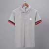 luxury brand mens designer polo T shirt summer fashion breathable short-sleeved lapel casual top