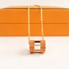 Designer Love Pendant Colliers pour les femmes Collier de lettre d'or Bijoux Colorfast Hypoallernic