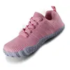 Klänning Zzfaber Flexible Barefoot Shoe Flats Women's Sneakers Ladies Casual Soft Sports Running Shoes for Women Men 230419