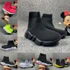 Infant Sock Speed Knitted Kids running shoes Flat Sneakers Runners Sport Shoes toddler Small boy & girl Big Children Trainer stretch-knit