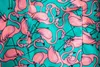 Мужские повседневные рубашки летние мужские фламинго принт Hawaii Aloha Рубашка с коротким рукавом пляжная вечеринка Праздничная одежда 230420