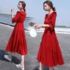 Casual Dresses Clothes Maxi Silk Red Woman Dress Long For Women 2023 Satin Chiffon Holiday Beach Outfits Xl Summer One-piece In Xxl